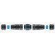 Goobay Αδιάβροχος Σύνδεσμος Rj45 Cat 6A 59582, Ip68, Μαύρος Goobay Αδιάβροχος Σύνδεσμος Rj45 Cat 6A 59582, Ip68, Μαύρος