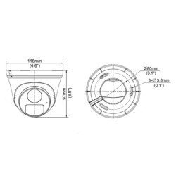 Uniarch Ip Κάμερα Ipc-T125-Apf28, 2.8Mm, 5Mp, Ip67, Poe, Ir Έως 30M