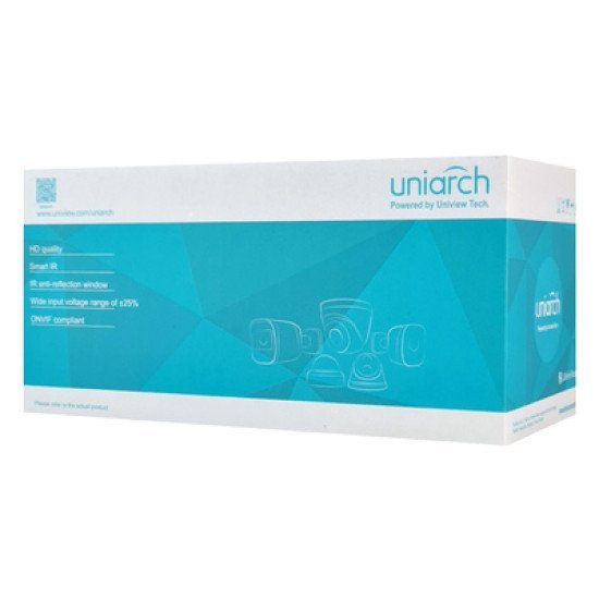 Uniarch Ip Κάμερα Ipc-B125-Apf28, 2.8Mm, 5Mp, Ip67, Poe, Ir Έως 30M