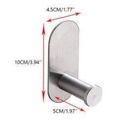 Κρεμάστρα Τοίχου Huh-0144 Για Μπάνιο, Μεταλλική, 4.5X5X10Cm, 42Gr, Ασημί Κρεμάστρα Τοίχου Huh-0144 Για Μπάνιο, Μεταλλική, 4.5X5X10Cm, 42Gr, Ασημί