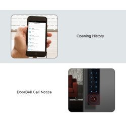 Secukey Πληκτρολόγιο Πρόσβασης Ch3-Wifi-Em+Mf Με Κωδικό & Κάρτα, Wi-Fi