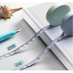 Μεζούρα Μέτρησης Σώματος Huh-0135, Διπλής Όψεως, 2M, Μπλε