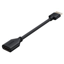 Goobay Αντάπτορας Hdmi 64824, Εύκαμπτος, 4K, 18Gbit/S, Μαύρος
