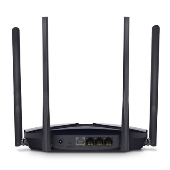 Mercusys Router Mr80X, Wi-Fi 6, 3Gbps Ax3000, Dual Band, Ver. 3.0