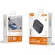 Ldnio Φορτιστής Τοίχου Q366 Με Καλώδιο, Usb/2X Usb-C, 65W, Gan, Μαύρος Ldnio Φορτιστής Τοίχου Q366 Με Καλώδιο, Usb/2X Usb-C, 65W, Gan, Μαύρος