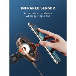 Ldnio Ασύρματος Φορτιστής & Βάση Αυτοκινήτου Ma02, 15W, Μαύρο Ldnio Ασύρματος Φορτιστής & Βάση Αυτοκινήτου Ma02, 15W, Μαύρο