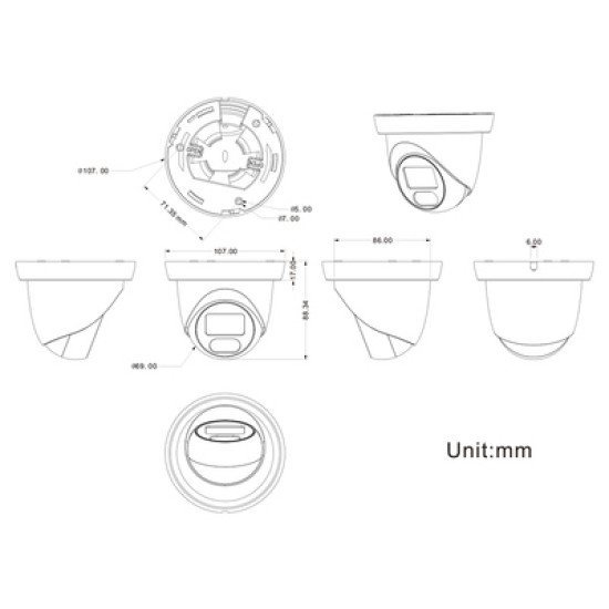 Longse Υβριδική Κάμερα Cmsdthc500Fkew, 2.8Mm, 8Mp, Ip65, Led Έως 25M Longse Υβριδική Κάμερα Cmsdthc500Fkew, 2.8Mm, 8Mp, Ip65, Led Έως 25M
