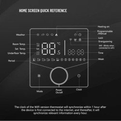 Smart Θερμοστάτης Χώρου Bht-009Gblw, Πετρελαίου, Wi-Fi, Μαύρος Smart Θερμοστάτης Χώρου Bht-009Gblw, Πετρελαίου, Wi-Fi, Μαύρος