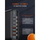 Ldnio Σταθμός Φόρτισης A6140C, 3X Usb-C/3X Usb, 140W, Pd/Qc, Gan, Μαύρος Ldnio Σταθμός Φόρτισης A6140C, 3X Usb-C/3X Usb, 140W, Pd/Qc, Gan, Μαύρος