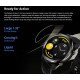 Zeblaze Smartwatch Stratos 2 Lite, Heart Rate, 1.32", Gps, 5 Atm, Μαύρο