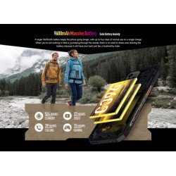 Ulefone Smartphone Power Armor 18 Ultra, 5G, 6.58", 12/512Gb, Μαύρο