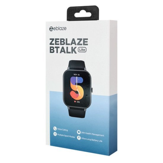 Zeblaze Smartwatch Btalk Lite, Heart Rate, 1.83" Tft, Ip68, Μαύρο