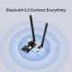 Mercusys Κάρτα Δικτύου Ma86Xe, Axe5400, Wi-Fi 6E, Bluetooth, Pcie, V.1.0 Mercusys Κάρτα Δικτύου Ma86Xe, Axe5400, Wi-Fi 6E, Bluetooth, Pcie, V.1.0