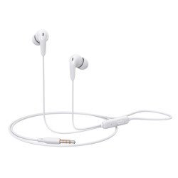 Celebrat Earphones Με Μικρόφωνο G26, 3.5Mm, 1.2M, Λευκά