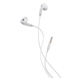 Celebrat Earphones Με Μικρόφωνο G27, 3.5Mm, 1.2M, Λευκά