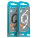 Celebrat Καλώδιο Lightning Σε Usb Cb-33L, Flat, 2.4A, 1M, Λευκό Celebrat Καλώδιο Lightning Σε Usb Cb-33L, Flat, 2.4A, 1M, Λευκό