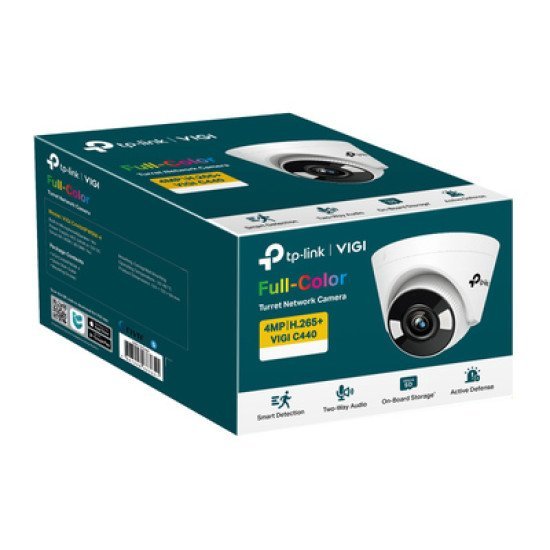 Tp-Link Ip Κάμερα Vigi C440, 4Mm, 4Mp, Poe, Sd, Ver. 1.0 Tp-Link Ip Κάμερα Vigi C440, 4Mm, 4Mp, Poe, Sd, Ver. 1.0
