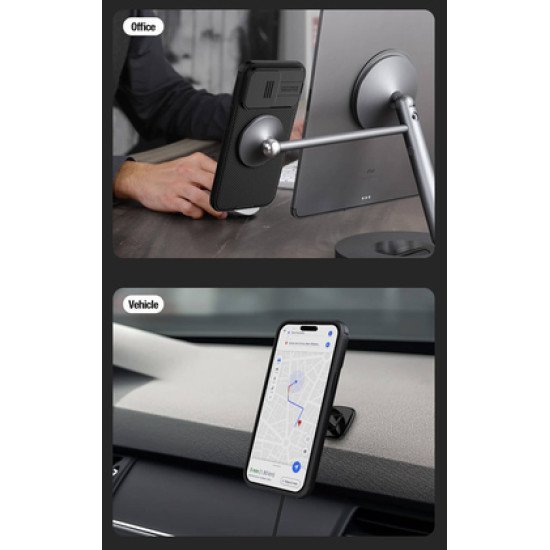 Nillkin Θήκη Camshield Pro Magnetic Για Iphone 15 Plus, Μπλε