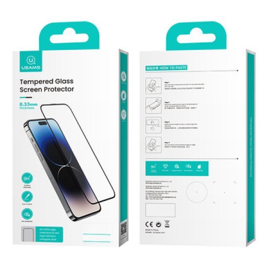 Usams Tempered Glass Us-Bh864 Για Iphone 15 Plus, 0.33Mm