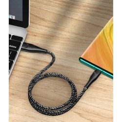 Usams Καλώδιο Lightning Σε Usb Us-Sj391, 2A, 1M, Μαύρο Usams Καλώδιο Lightning Σε Usb Us-Sj391, 2A, 1M, Μαύρο