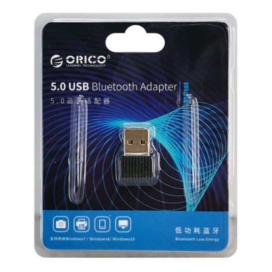 Orico Usb Αντάπτορας Bluetooth 5.0 Bta-508, Μαύρος Orico Usb Αντάπτορας Bluetooth 5.0 Bta-508, Μαύρος