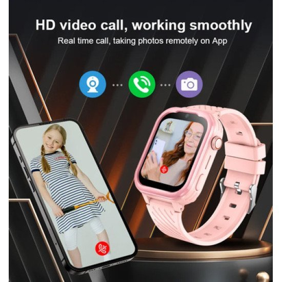 Intime Gps Smartwatch Για Παιδιά It-063, 1.85", Κάμερα, 4G, Ipx7, Ροζ Intime Gps Smartwatch Για Παιδιά It-063, 1.85", Κάμερα, 4G, Ipx7, Ροζ