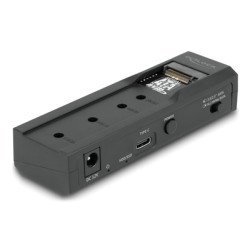 Delock Docking Station 64253 Για M.2 & 2.5"/3.5" Ssd/Hdd, 10Gbps, Μαύρο