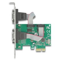 Delock Κάρτα Επέκτασης Pcie Σε 2X Rs-232 90007