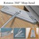 Σετ Κουβάς & Παρκετέζα Με Μικροΐνες Cln-0055, 21X21X38Cm, Λευκό Σετ Κουβάς & Παρκετέζα Με Μικροΐνες Cln-0055, 21X21X38Cm, Λευκό