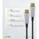 Goobay Καλώδιο Hdmi 2.1 65559 Με Ethernet, 8K/60Hz, 48Gbps, 20M, Μαύρο Goobay Καλώδιο Hdmi 2.1 65559 Με Ethernet, 8K/60Hz, 48Gbps, 20M, Μαύρο