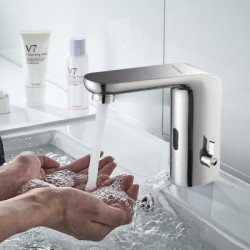 Bruno Αναμεικτική Μπαταρία Μπάνιου Sf11019Hcp-Abn Με Αισθητήρα, Ασημί Bruno Αναμεικτική Μπαταρία Μπάνιου Sf11019Hcp-Abn Με Αισθητήρα, Ασημί