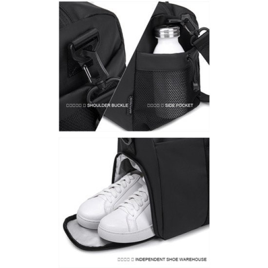 Arctic Hunter Τσάντα Ταξιδίου Lx00537 Με Θήκη Παπουτσιών, 25L, Κόκκινη Arctic Hunter Τσάντα Ταξιδίου Lx00537 Με Θήκη Παπουτσιών, 25L, Κόκκινη