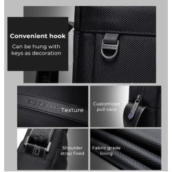 Arctic Hunter Τσάντα Ώμου K00162 Με Θήκη Tablet, 5L, Γκρι