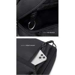 Arctic Hunter Τσάντα Ώμου K00527 Με Θήκη Tablet, 5L, Κόκκινη