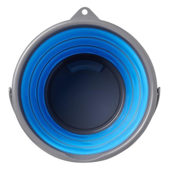 Proplus Πτυσσόμενος Κάδος 370307, 10L, Μπλε/Γκρι Proplus Πτυσσόμενος Κάδος 370307, 10L, Μπλε/Γκρι