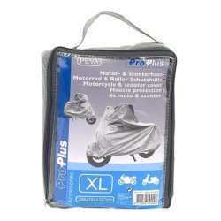 Proplus Κουκούλα Μηχανής 610250 Με Θήκη, Xl 246X104X127Cm, Ασημί