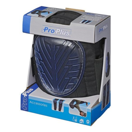 Proplus Σετ Επιγονατίδες Εργασίας 780920 Με Gel Επένδυση, Μαύρο