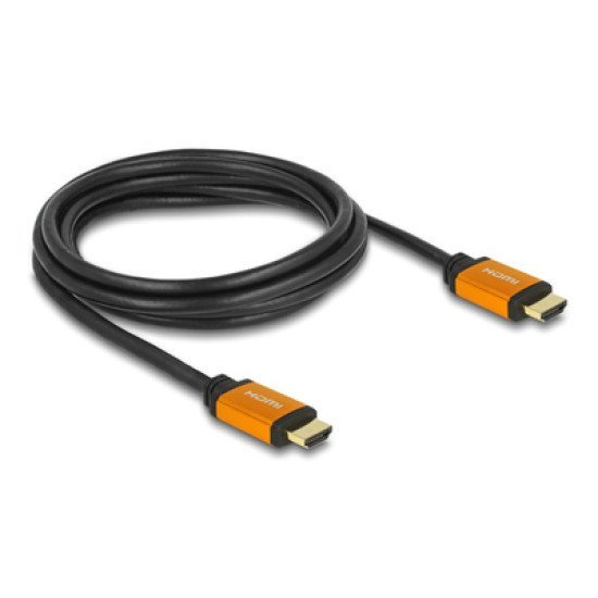 Delock Καλώδιο Hdmi 85729, 8K/60Hz, 48Gbps, Earc, Hdr, 2M, Μαύρο Delock Καλώδιο Hdmi 85729, 8K/60Hz, 48Gbps, Earc, Hdr, 2M, Μαύρο