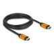 Delock Καλώδιο Hdmi 85729, 8K/60Hz, 48Gbps, Earc, Hdr, 2M, Μαύρο Delock Καλώδιο Hdmi 85729, 8K/60Hz, 48Gbps, Earc, Hdr, 2M, Μαύρο