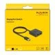Delock Displayport Switch 18906, 2 Σε 1, Bidirectional, 8K/30Hz, Μαύρο Delock Displayport Switch 18906, 2 Σε 1, Bidirectional, 8K/30Hz, Μαύρο