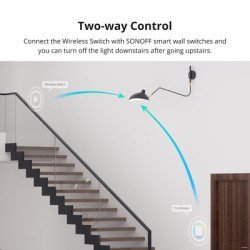 Sonoff Smart Διακόπτης Snzb-01P, Μπαταρίας, Zigbee