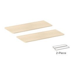 Brateck Επιφάνεια Γραφείου Tp12060R-2P, 120X60X1.8Cm, Μπεζ Ξύλινη Brateck Επιφάνεια Γραφείου Tp12060R-2P, 120X60X1.8Cm, Μπεζ Ξύλινη