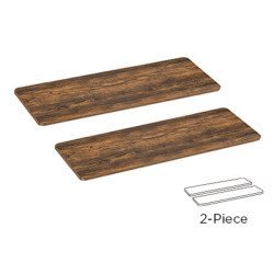 Brateck Επιφάνεια Γραφείου Tp12060R-2P, 120X60X1.8Cm, Καφέ Ξύλινη Brateck Επιφάνεια Γραφείου Tp12060R-2P, 120X60X1.8Cm, Καφέ Ξύλινη