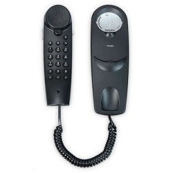Philips Ενσύρματο Τηλέφωνο Td2801B/00, Επιτραπέζιο Ή Επιτοίχιο, Μαύρο
