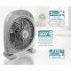 Bruno Ανεμιστήρας Box Fan Brn-0184, Επιτραπέζιος/Δαπέδου, 38W 32Cm, Γκρι Bruno Ανεμιστήρας Box Fan Brn-0184, Επιτραπέζιος/Δαπέδου, 38W 32Cm, Γκρι