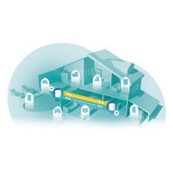 Tp-Link Home Mesh Wi-Fi System Deco X60, 5400Mbps Ax5400, Ver. 3.2, 2Τμχ