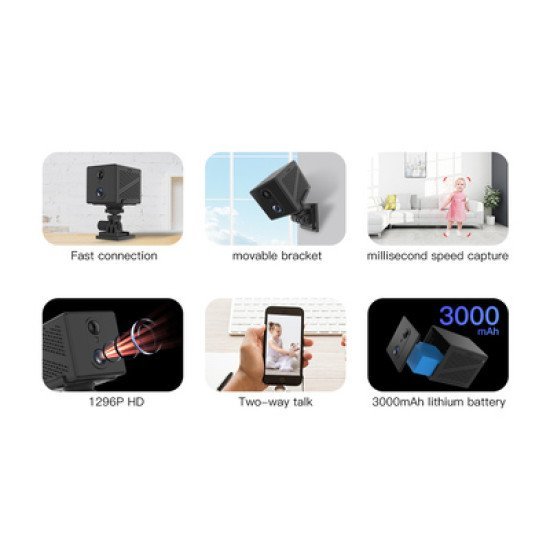Vstarcam Smart Κάμερα Cb75, 3Mp, 4G, 3000Mah, Sd Vstarcam Smart Κάμερα Cb75, 3Mp, 4G, 3000Mah, Sd