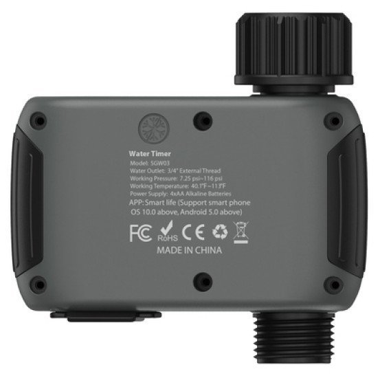 Inhocon Smart Προγραμματιστής Ποτίσματος Sgw03Bt, Bluetooth, Ip55 Inhocon Smart Προγραμματιστής Ποτίσματος Sgw03Bt, Bluetooth, Ip55
