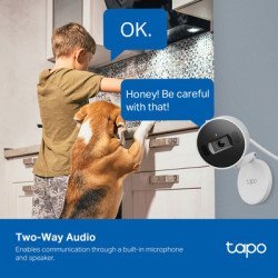 Tp-Link Smart Κάμερα Tapo C125, 2K, Motion Detection, Wi-Fi, Ver. 1.0