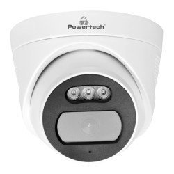 Powertech Ip Κάμερα Pt-1236 Με Μικρόφωνο, 3.6Mm, 2Mp, Poe, Ir 25M